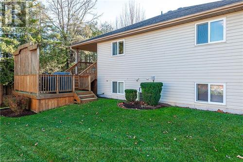 187 Blenheim Court, West Perth (Mitchell), ON - Outdoor With Deck Patio Veranda With Exterior