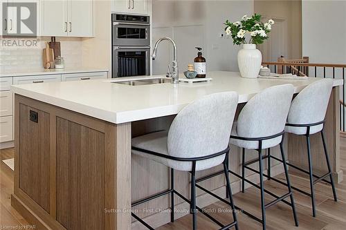 73588 Irene Crescent, Bluewater (Hay), ON - Indoor Photo Showing Kitchen With Double Sink With Upgraded Kitchen