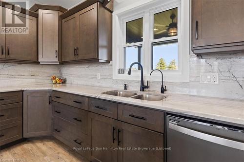 43830 Cranbrook Road, Huron East (Grey), ON - Indoor Photo Showing Kitchen With Double Sink