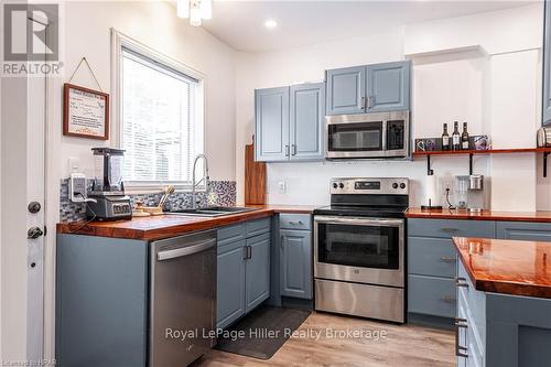 84 Mcnab Street, Stratford, ON - Indoor Photo Showing Kitchen With Stainless Steel Kitchen With Double Sink