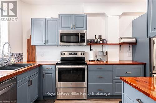 84 Mcnab Street, Stratford, ON - Indoor Photo Showing Kitchen With Stainless Steel Kitchen With Double Sink