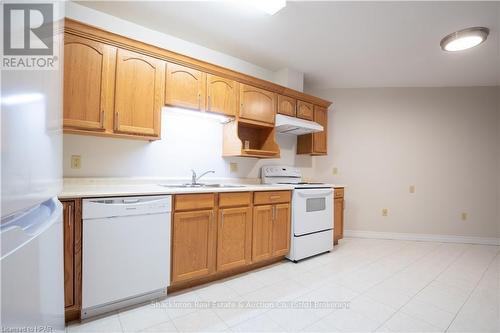 352 - 55 Downie Street, Stratford, ON - Indoor Photo Showing Kitchen With Double Sink