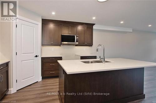 16 Linda Drive, Huron East (Seaforth), ON - Indoor Photo Showing Kitchen With Double Sink