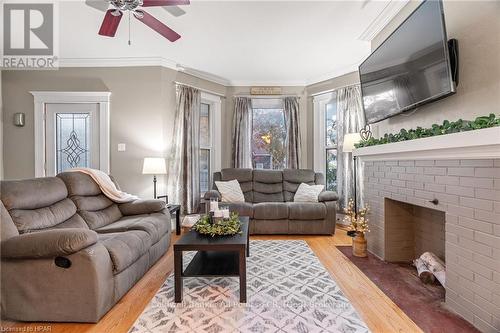 88 St David Street, Goderich (Goderich (Town)), ON - Indoor Photo Showing Living Room With Fireplace