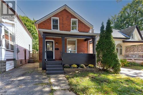 233 Nile Street, Stratford, ON - Outdoor With Deck Patio Veranda With Facade