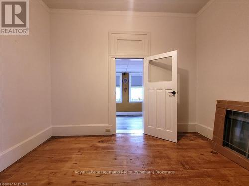 218 Shuter Street, North Huron (Wingham), ON - Indoor Photo Showing Other Room With Fireplace