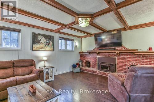 25 Finlayson Drive, Zorra (Thamesford), ON - Indoor Photo Showing Living Room With Fireplace