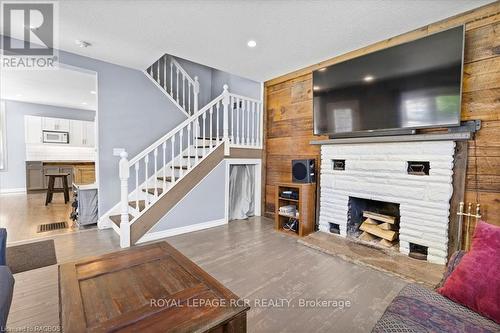 33 Mill Street, Minto (Harriston), ON - Indoor Photo Showing Other Room With Fireplace