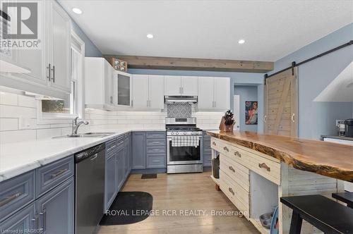 33 Mill Street, Minto (Harriston), ON - Indoor Photo Showing Kitchen With Double Sink