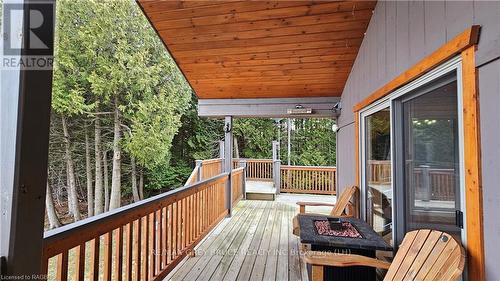 73 Larsen Cove Road, Northern Bruce Peninsula, ON - Outdoor With Deck Patio Veranda With Exterior