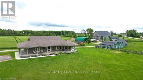 402622 Grey Road 17, Georgian Bluffs, ON - Outdoor With Deck Patio Veranda With View