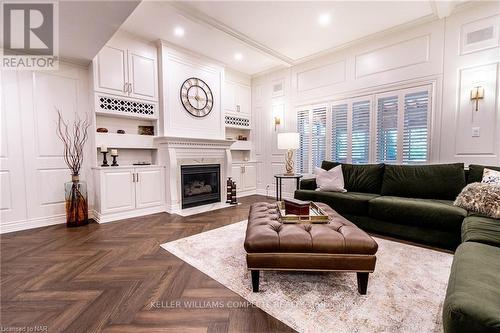 76 Adriatic Boulevard, Hamilton (Stoney Creek), ON - Indoor Photo Showing Living Room With Fireplace