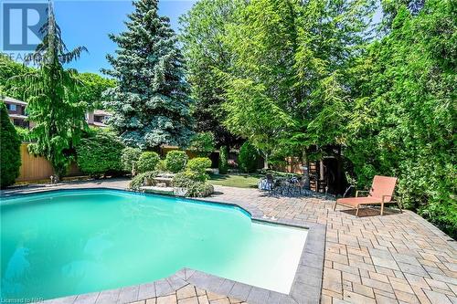 76 Adriatic Boulevard, Hamilton (Stoney Creek), ON - Outdoor With In Ground Pool With Backyard