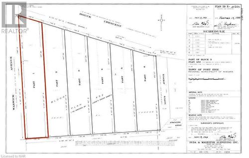 Lot 1 Houck Crescent, Fort Erie (331 - Bowen), ON 