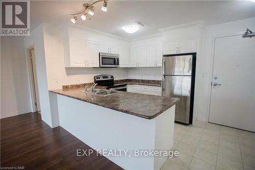 201 - 141 Vansickle Road, St. Catharines (462 - Rykert/Vansickle), ON - Indoor Photo Showing Kitchen With Double Sink