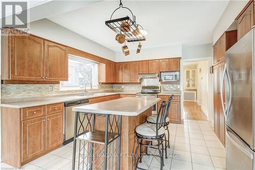 6 Highland Gardens, Welland (769 - Prince Charles), ON - Indoor Photo Showing Kitchen With Double Sink