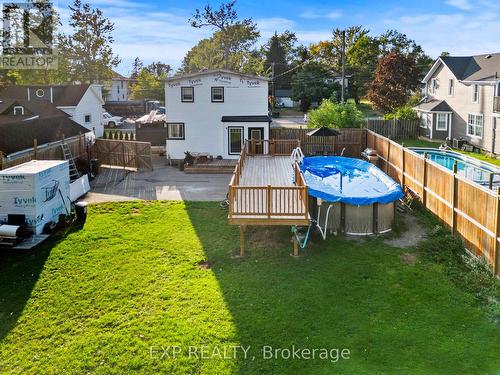 2474 Stevensville Road, Fort Erie (328 - Stevensville), ON - Outdoor With Above Ground Pool With Backyard