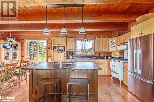 545413 4A Side Road, Grey Highlands, ON - Indoor Photo Showing Kitchen With Double Sink