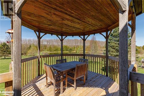 545413 4A Side Road N, Grey Highlands, ON - Outdoor With Deck Patio Veranda With Exterior