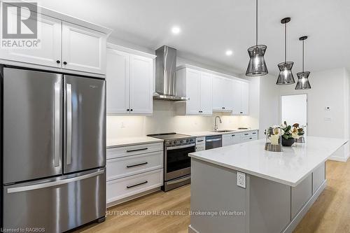 203 - 535 Isaac Street, South Bruce Peninsula, ON - Indoor Photo Showing Kitchen With Upgraded Kitchen