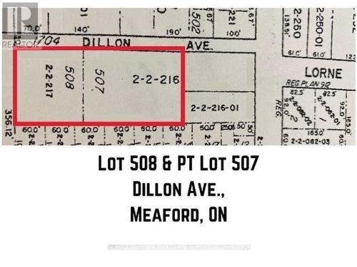 Lot 508 Dillon Avenue, Meaford, ON 