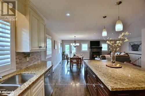 117 Stanley Street, Collingwood, ON - Indoor Photo Showing Kitchen With Double Sink