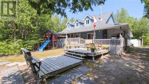 11 Silversides Pt Road, Northern Bruce Peninsula, ON - Outdoor With Deck Patio Veranda