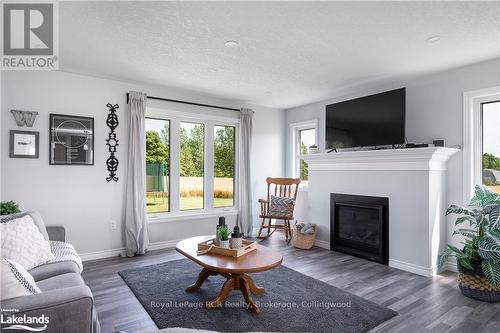 615796 3Rd Line, Blue Mountains (Blue Mountain Resort Area), ON - Indoor Photo Showing Living Room With Fireplace