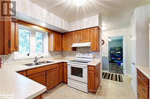 241 Aiken Street, Meaford, ON - Indoor Photo Showing Kitchen With Double Sink