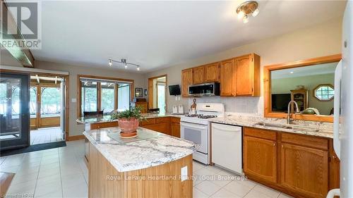 74397 Cardinal Court, Bluewater (Stanley), ON - Indoor Photo Showing Kitchen With Double Sink