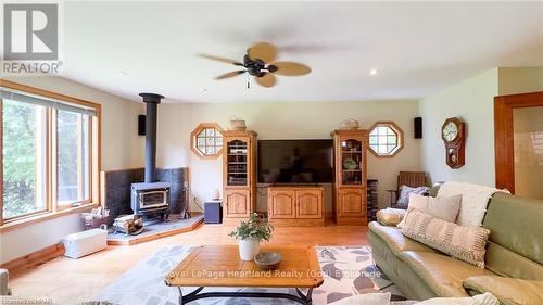 74397 Cardinal Court, Bluewater (Stanley Twp), ON - Indoor Photo Showing Living Room With Fireplace