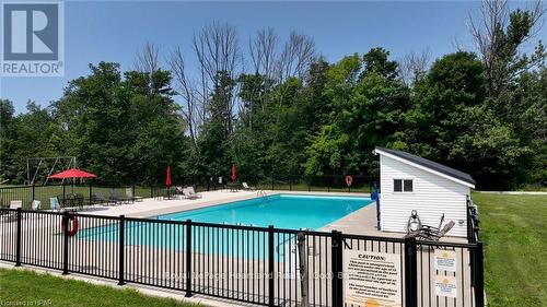 Lot 91 - 77683 Bluewater, Central Huron (Bayfield), ON - Outdoor With In Ground Pool With Backyard