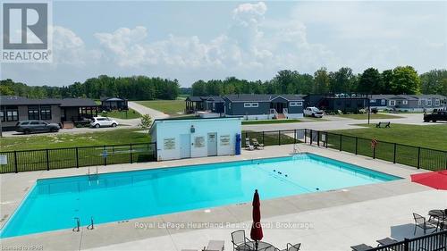 Lot 91 - 77683 Bluewater, Central Huron (Bayfield), ON - Outdoor With In Ground Pool