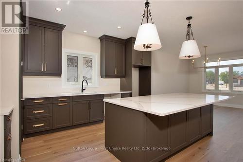 117 Kastner Street, Stratford (Ellice), ON - Indoor Photo Showing Kitchen With Upgraded Kitchen