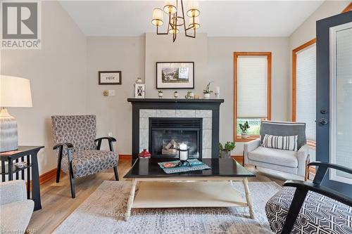 126 Nelson Street E, Goderich (Goderich Town), ON - Indoor Photo Showing Living Room With Fireplace