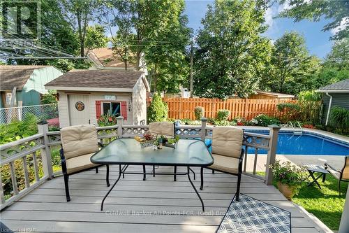 126 Nelson Street E, Goderich (Goderich Town), ON - Outdoor With In Ground Pool With Deck Patio Veranda