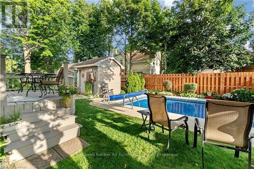 126 Nelson Street E, Goderich (Goderich Town), ON - Outdoor With In Ground Pool With Deck Patio Veranda With Backyard