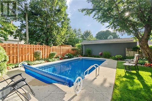 126 Nelson Street E, Goderich (Goderich Town), ON - Outdoor With In Ground Pool With Deck Patio Veranda With Backyard