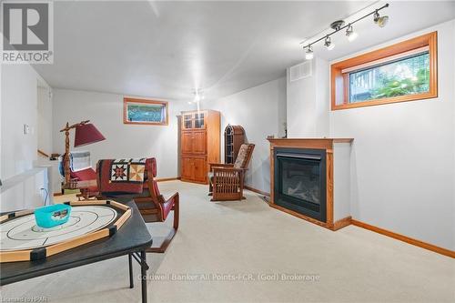 126 Nelson Street E, Goderich (Goderich Town), ON - Indoor With Fireplace