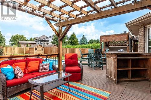 55 Stoneridge Boulevard, St. Marys, ON - Outdoor With Deck Patio Veranda With Exterior