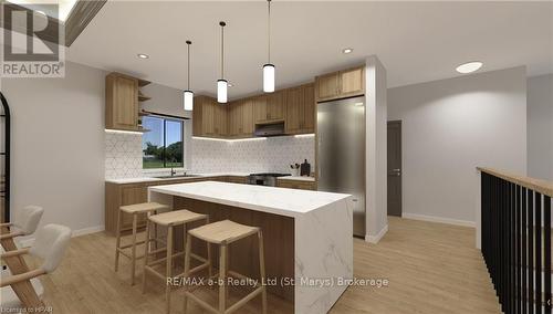 119 Glass Street, St. Marys, ON - Indoor Photo Showing Kitchen With Upgraded Kitchen