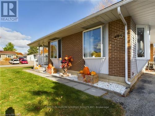 495 Ridge Street, Saugeen Shores, ON - Outdoor With Deck Patio Veranda