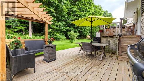 136 6Th Avenue W, Owen Sound, ON - Outdoor With Deck Patio Veranda With Exterior