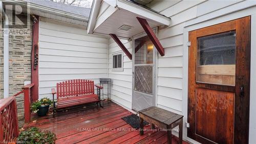 419 Scott Street, South Bruce Peninsula, ON - Outdoor With Deck Patio Veranda With Exterior