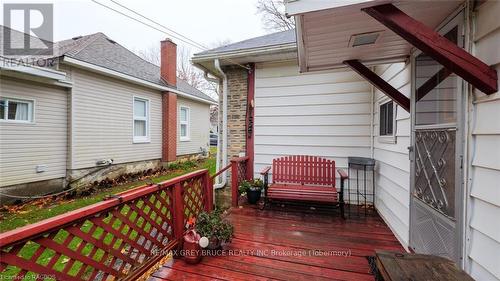 419 Scott Street, South Bruce Peninsula, ON - Outdoor With Deck Patio Veranda With Exterior