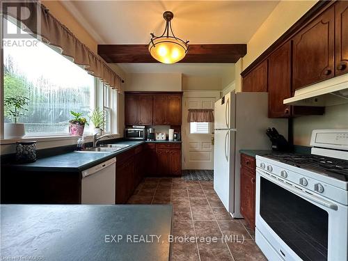 295 9Th Street, Hanover, ON - Indoor Photo Showing Kitchen With Double Sink