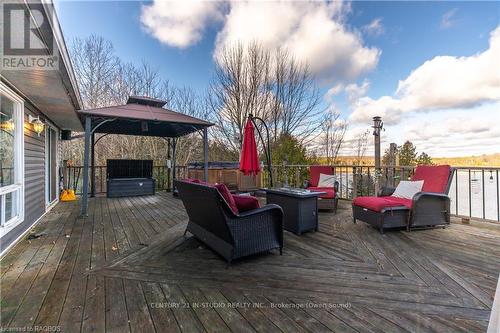 474839 Townsend Lake Road, West Grey, ON - Outdoor With Deck Patio Veranda