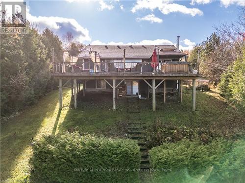 474839 Townsend Lake Road, West Grey, ON - Outdoor With Deck Patio Veranda