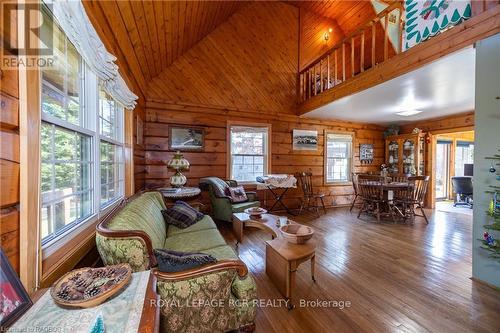 382890 Sideroad 18, West Grey, ON - Indoor Photo Showing Living Room With Fireplace