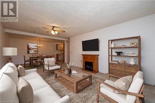 209 - 1775 9Th Avenue E, Owen Sound, ON - Indoor Photo Showing Living Room With Fireplace